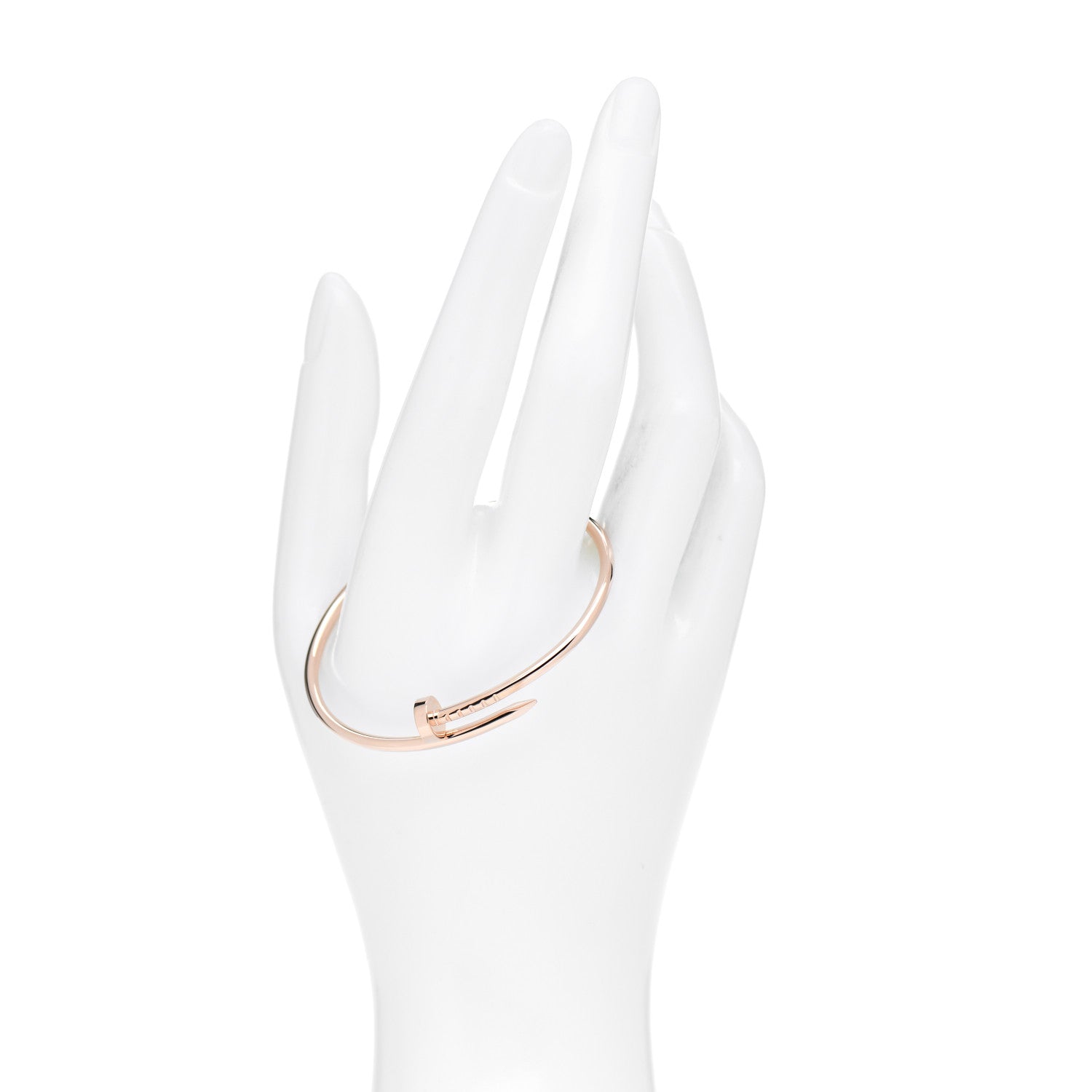 Cartier 18K Pink Gold Small Juste Un Clou Bracelet 15 2 of 5