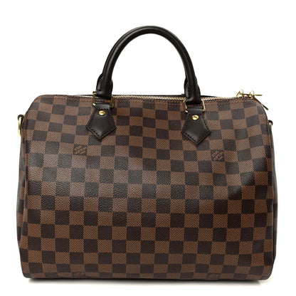 Louis Vuitton Damier Ebene Speedy Bandouliere 30 1 of 11
