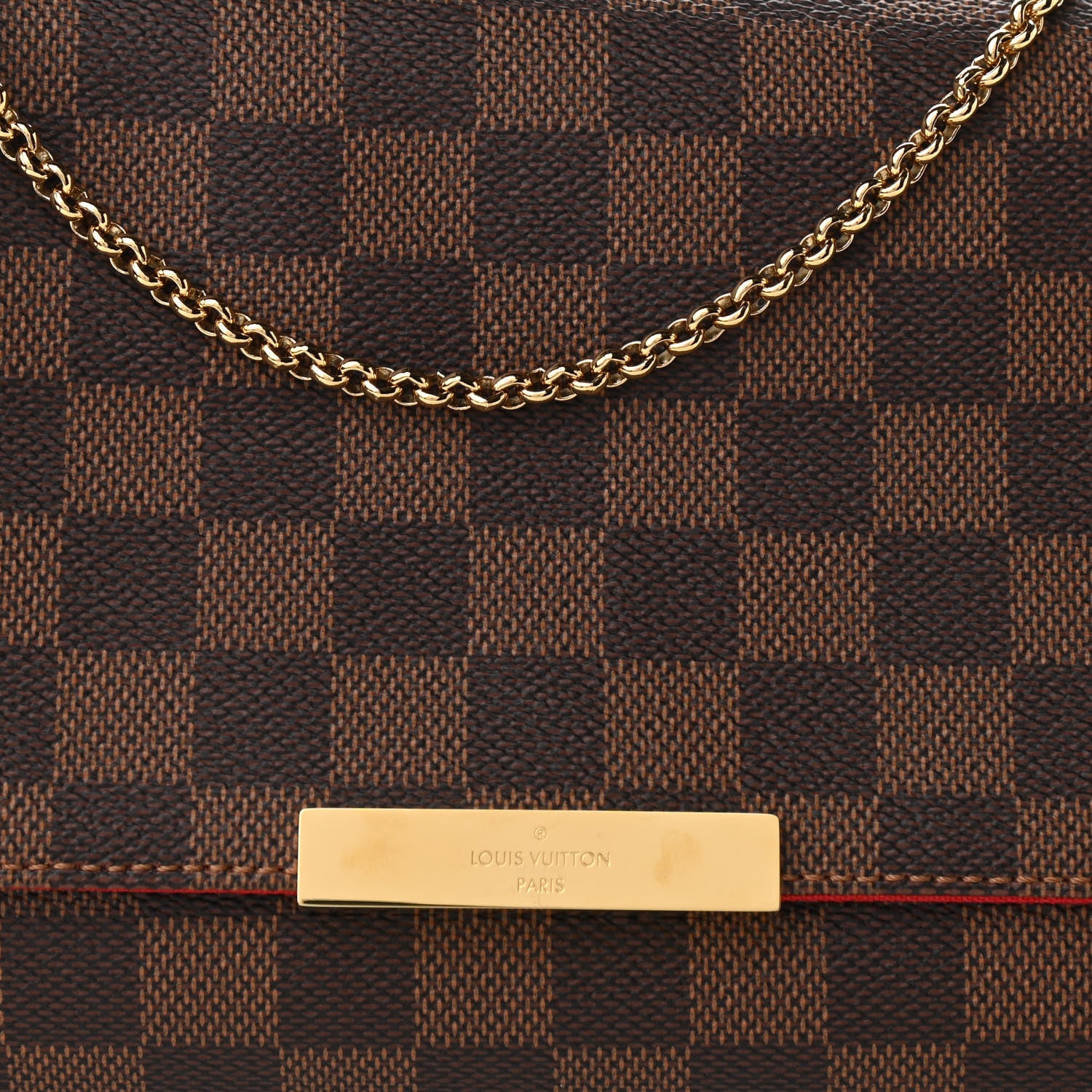 Louis Vuitton Damier Ebene Favorite MM 8 of 10