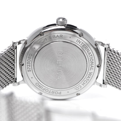 IWC Stainless Steel Diamond 37mm Portofino Automatic Watch Grey IW458110 5 of 6