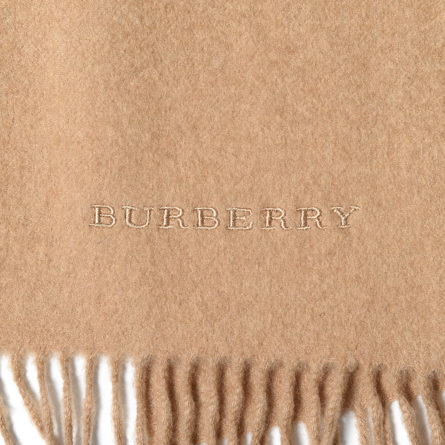 Burberry Heritage Cashmere Classic Scarf Camel 4 of 5