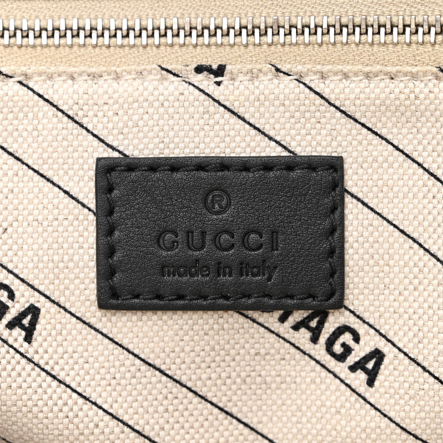 X GUCCI GG Supreme Monogram Neo Classic Silver Hardware City Beige Ebony