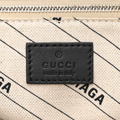 Balenciaga X GUCCI GG Supreme Monogram Neo Classic Silver Hardware City Beige Ebony 6 of 10