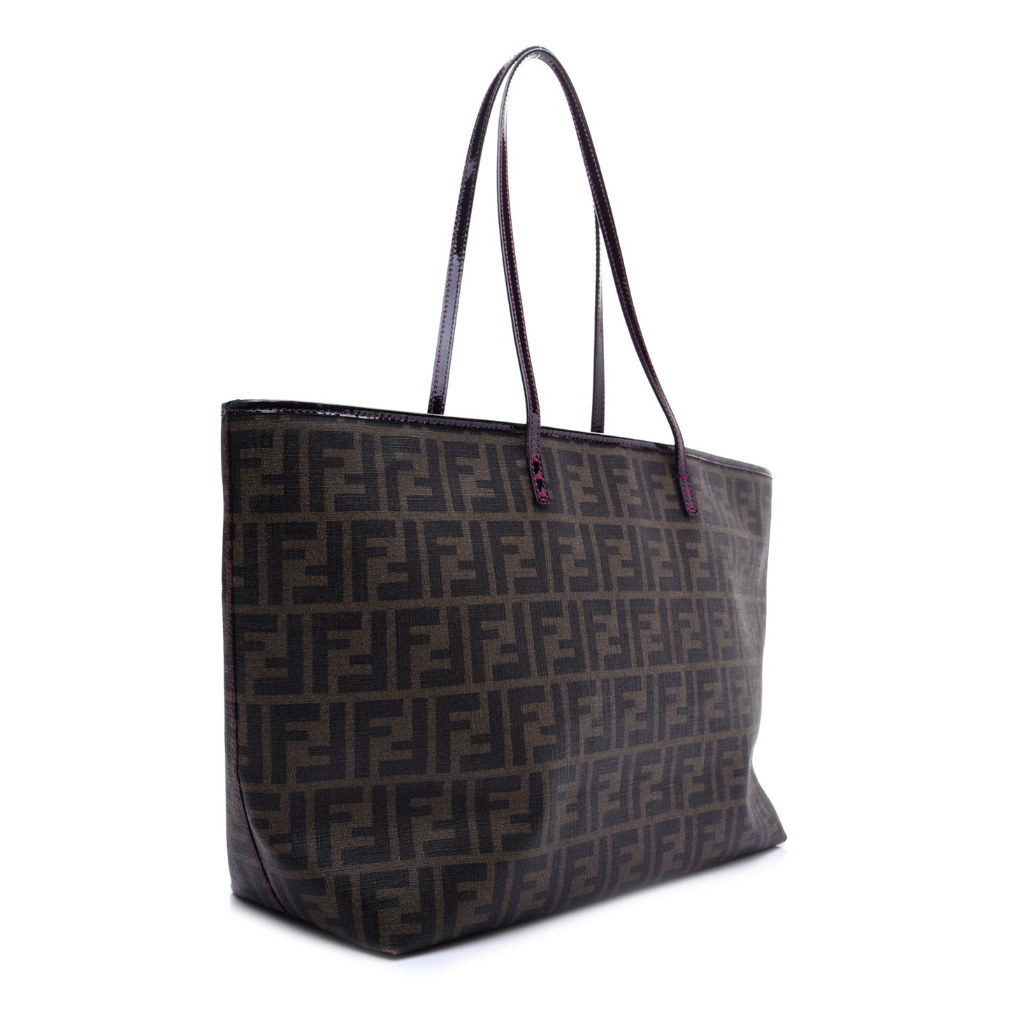 Zucca Spalmati Clover Lady Bug Roll Tote Tobacco