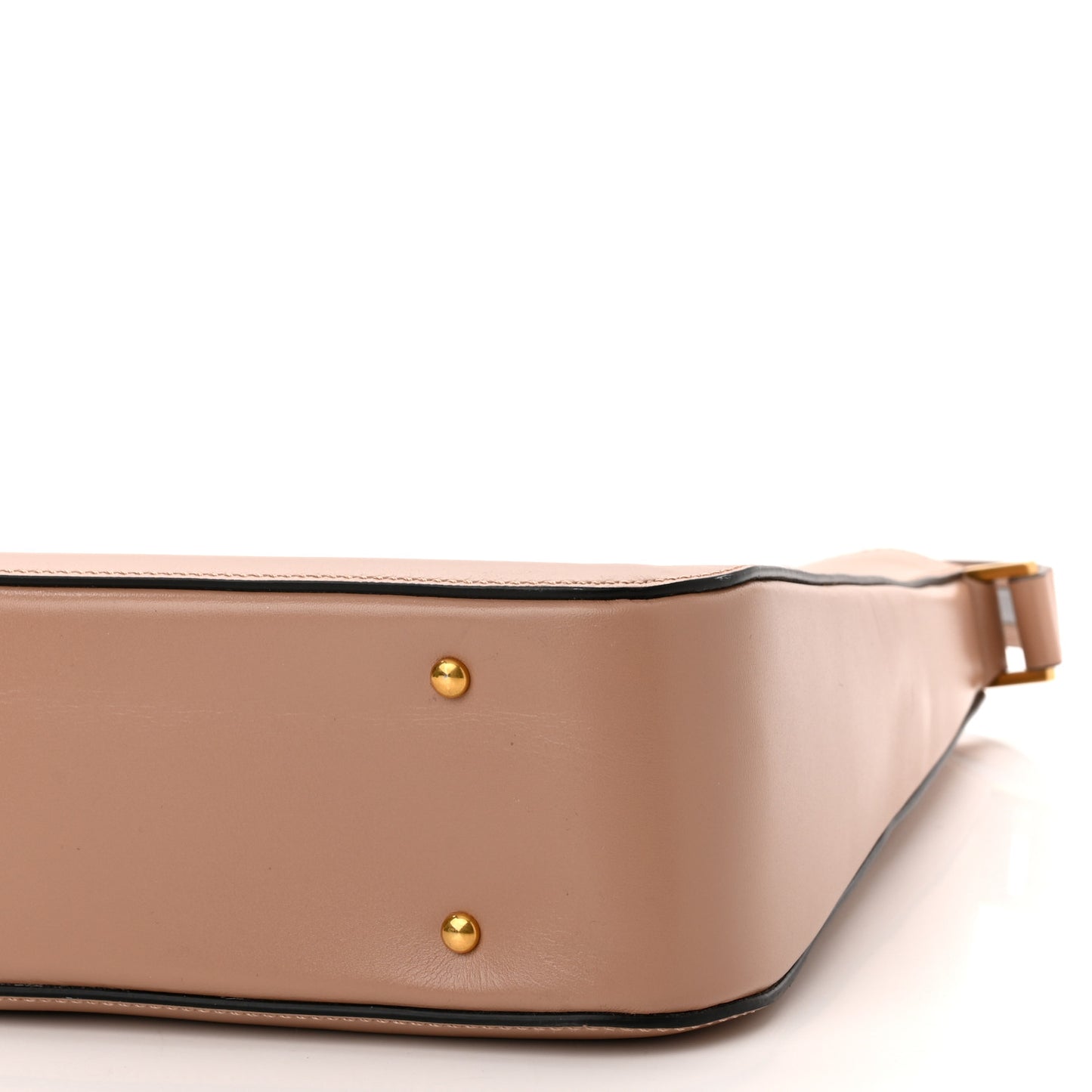 Smooth Calfskin VSling Hobo Bag Camel Rose
