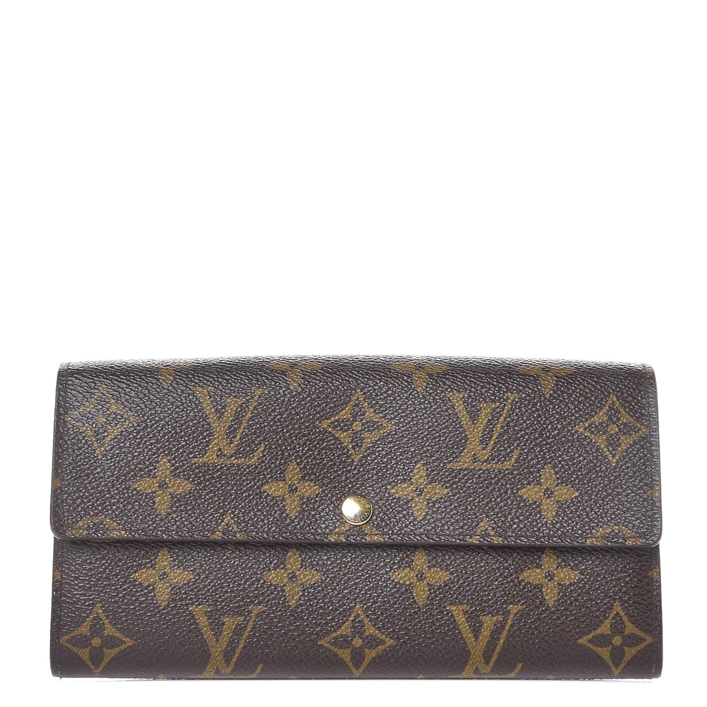 Monogram Fleuri Sarah Wallet Rose