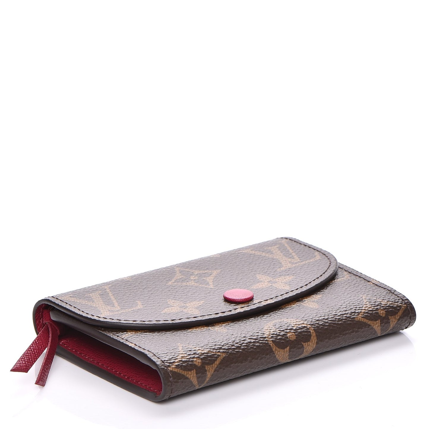 Monogram Rosalie Coin Purse Fuchsia