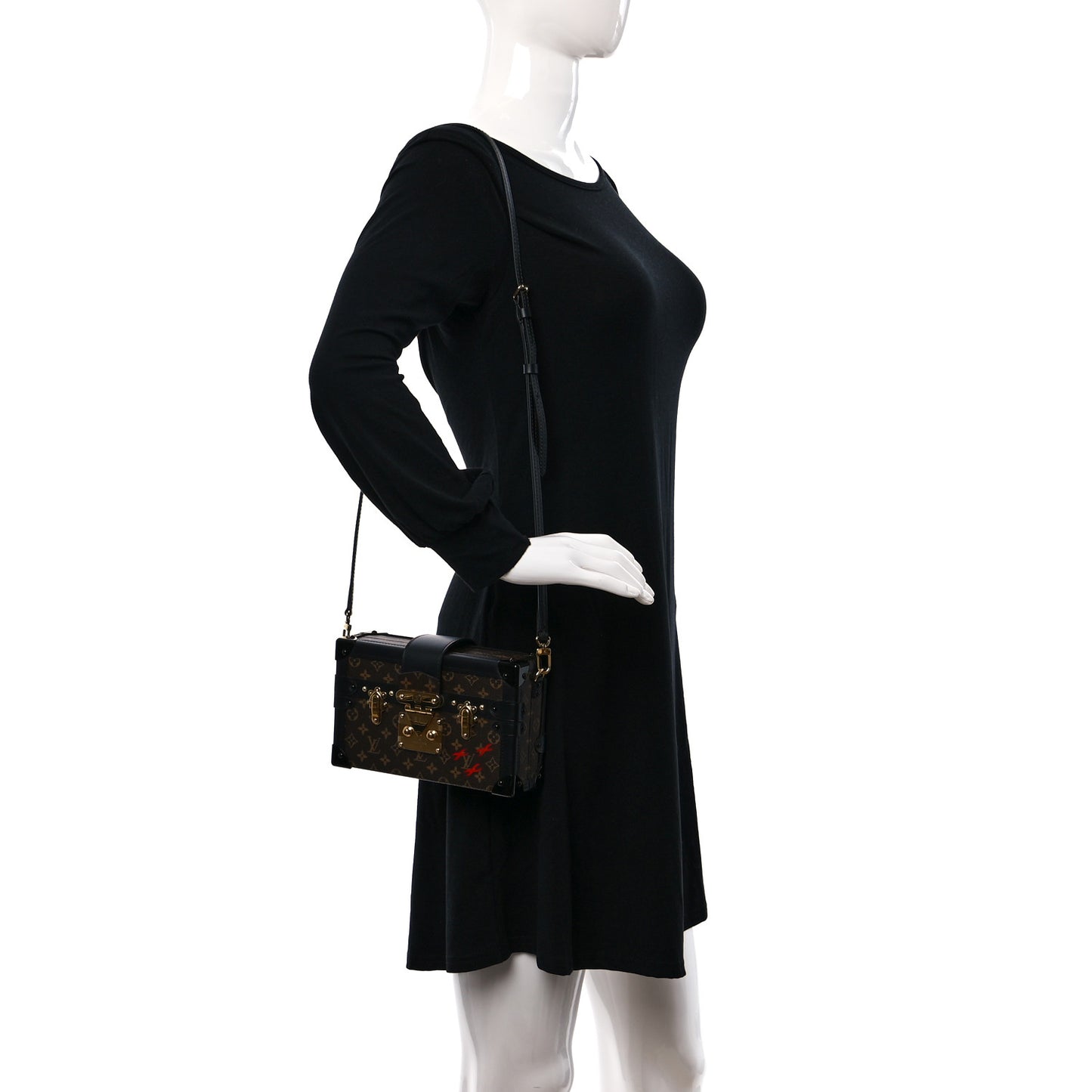 Monogram Petite Malle Black