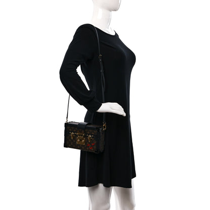 Louis Vuitton Monogram Petite Malle Black 2 of 9