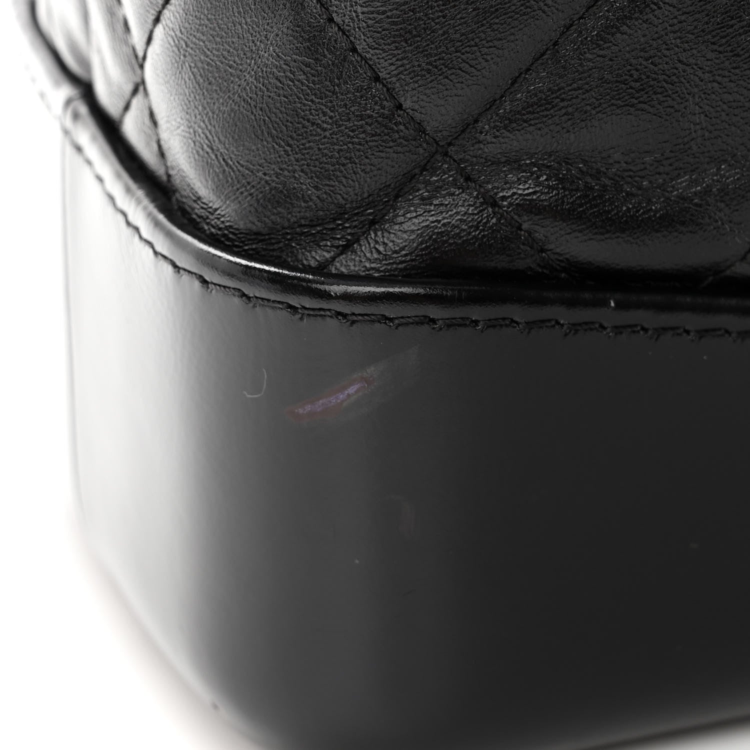 Chanel Aged Calfskin Quilted Gabrielle Backpack Black 10 of 10