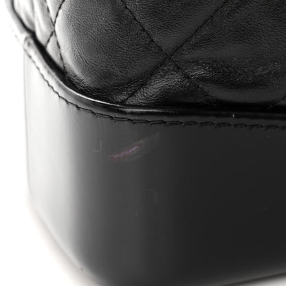 Chanel Aged Calfskin Quilted Gabrielle Backpack Black 10 of 10