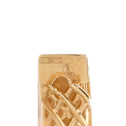 Roberto Coin 18K Yellow Gold Huggie Hoop Earrings 4 of 4