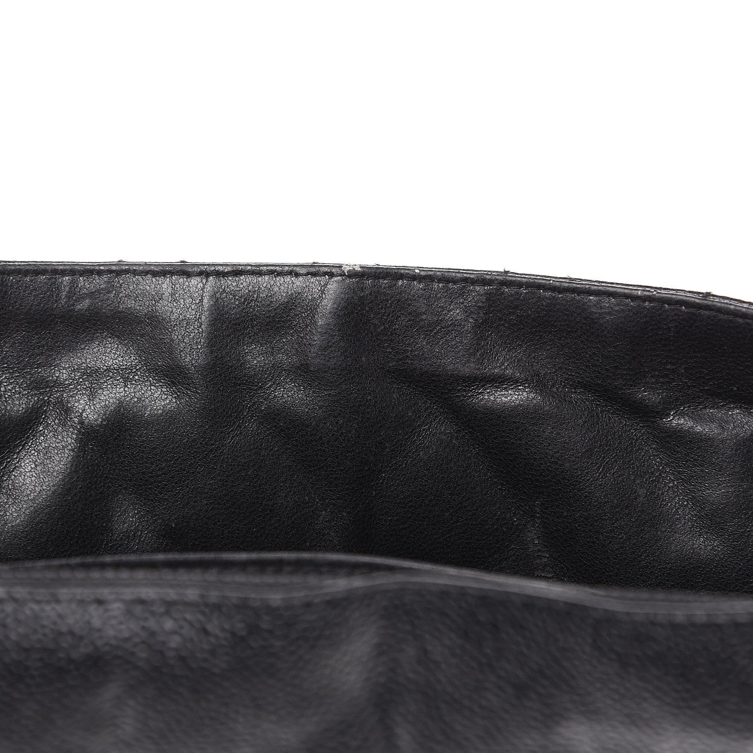 Chanel Caviar Quilted Jumbo Single Flap Black 15 of 18