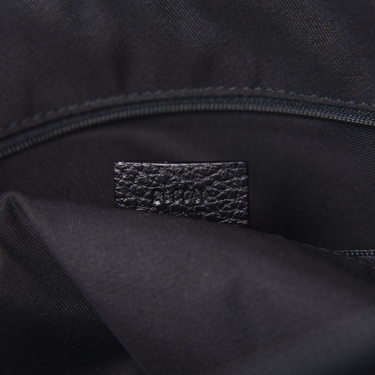 Denim Monogram Abbey Medium Tote Black