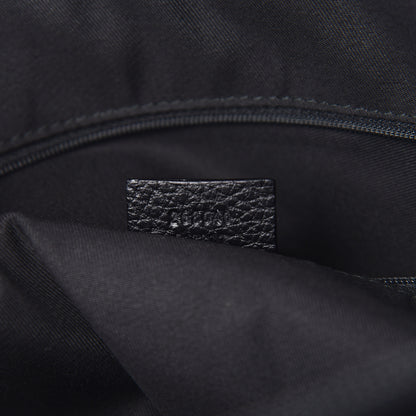 Gucci Denim Monogram Abbey Medium Tote Black 8 of 14