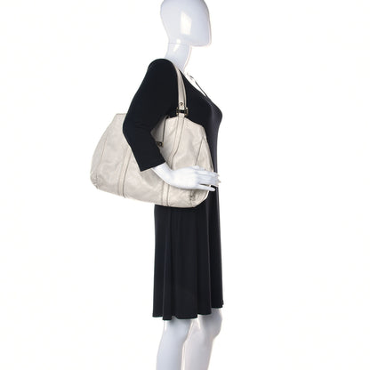 Gucci Guccissima New Ladies Web Tote Off White 2 of 11