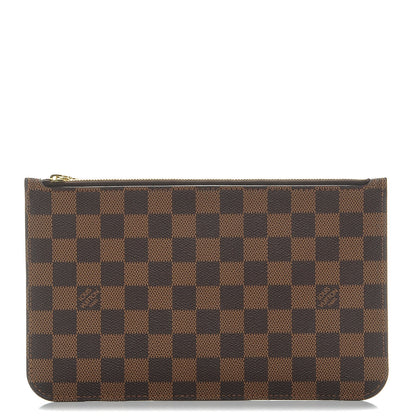 Louis Vuitton Damier Ebene Neverfull MM GM Pochette 1 of 8
