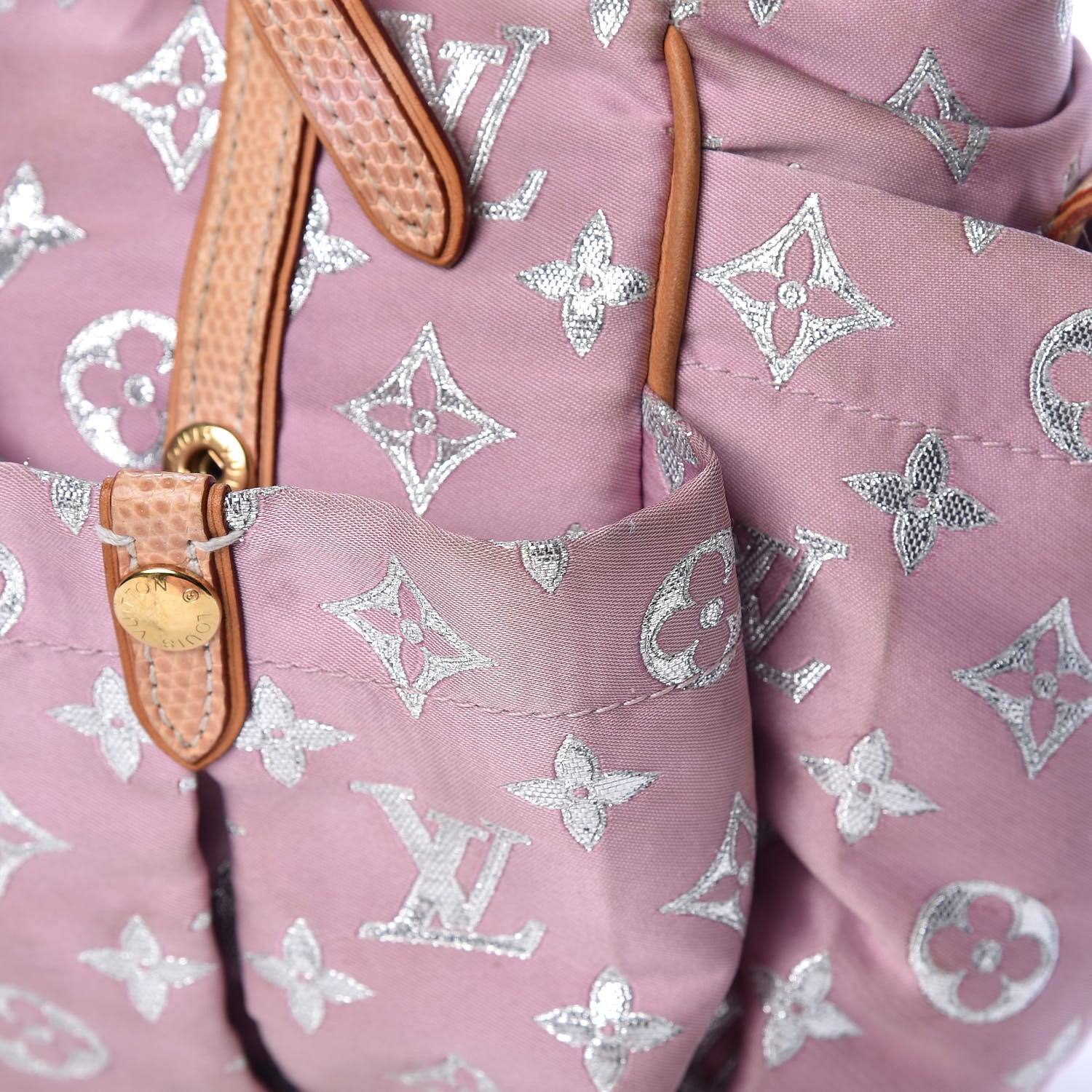 Louis Vuitton Monogram Glitter Cabas Pink 21 of 23