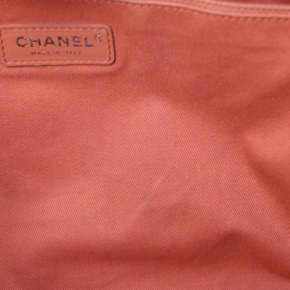 Chanel Straw Lurex Large Deauville Tote Pink 16 of 21