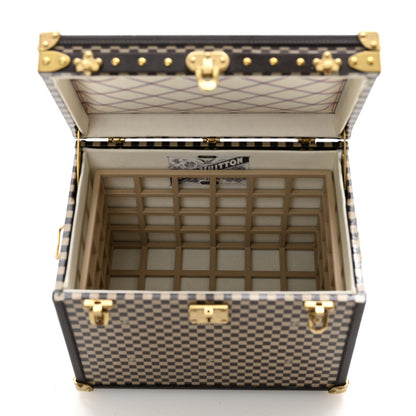 Louis Vuitton Damier 1895 Ladies Hat Trunk Mini Malle Chapeaux Jewelry Box Paperweight 7 of 10