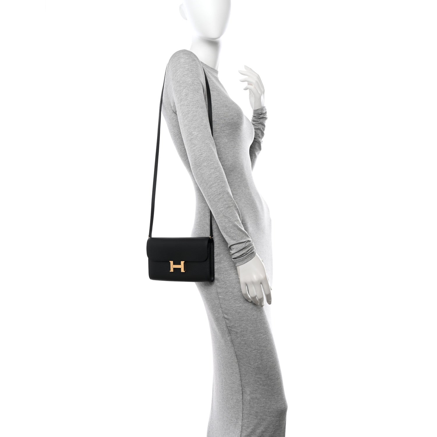 Hermes Epsom Constance Wallet To Go Black 2 of 11