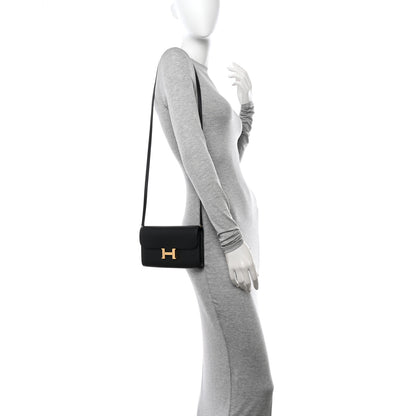 Hermes Epsom Constance Wallet To Go Black 2 of 11