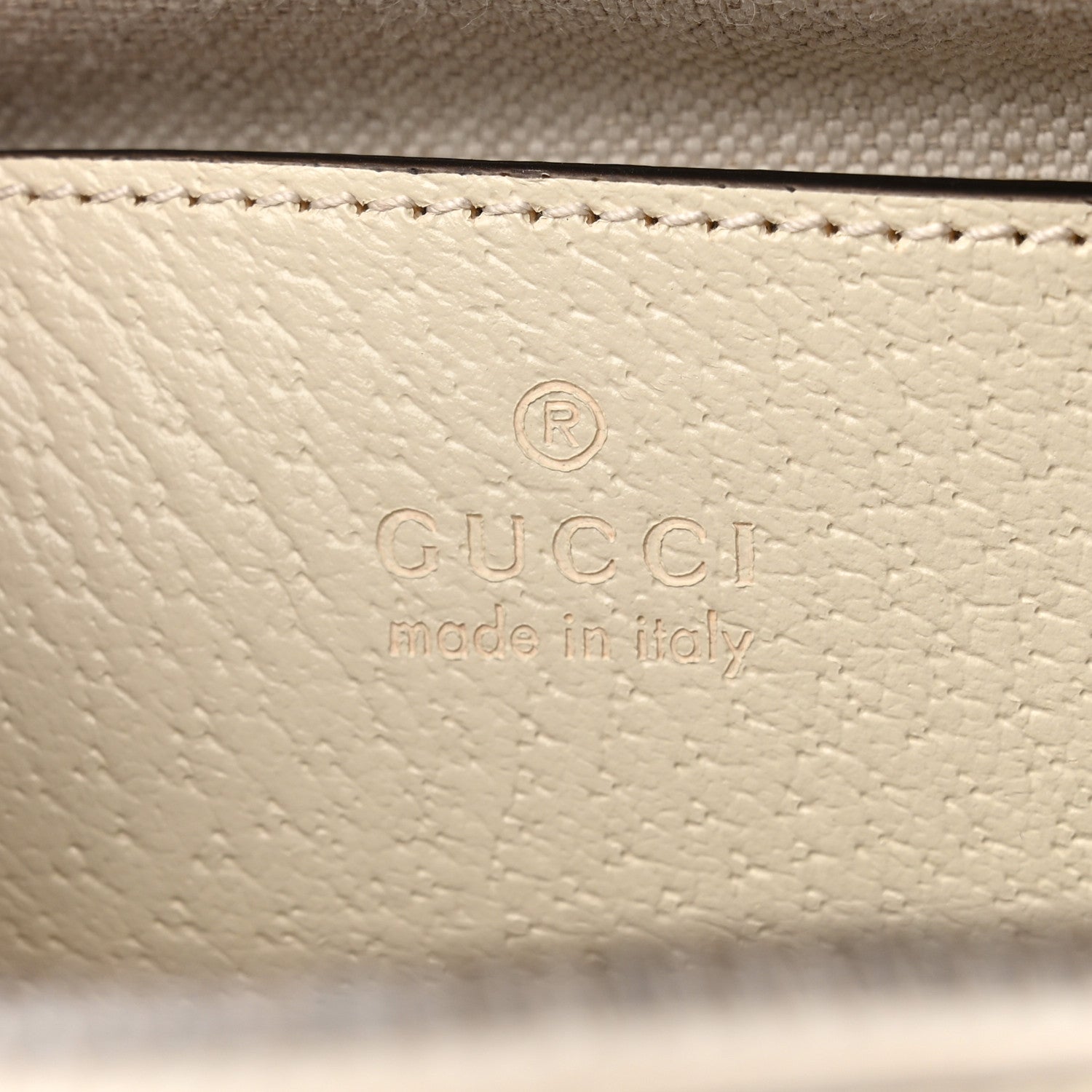 Gucci GG Supreme Monogram Textured Calfskin Web Small Ophidia Camera Bag Beige Ebony Mystic White 6 of 12