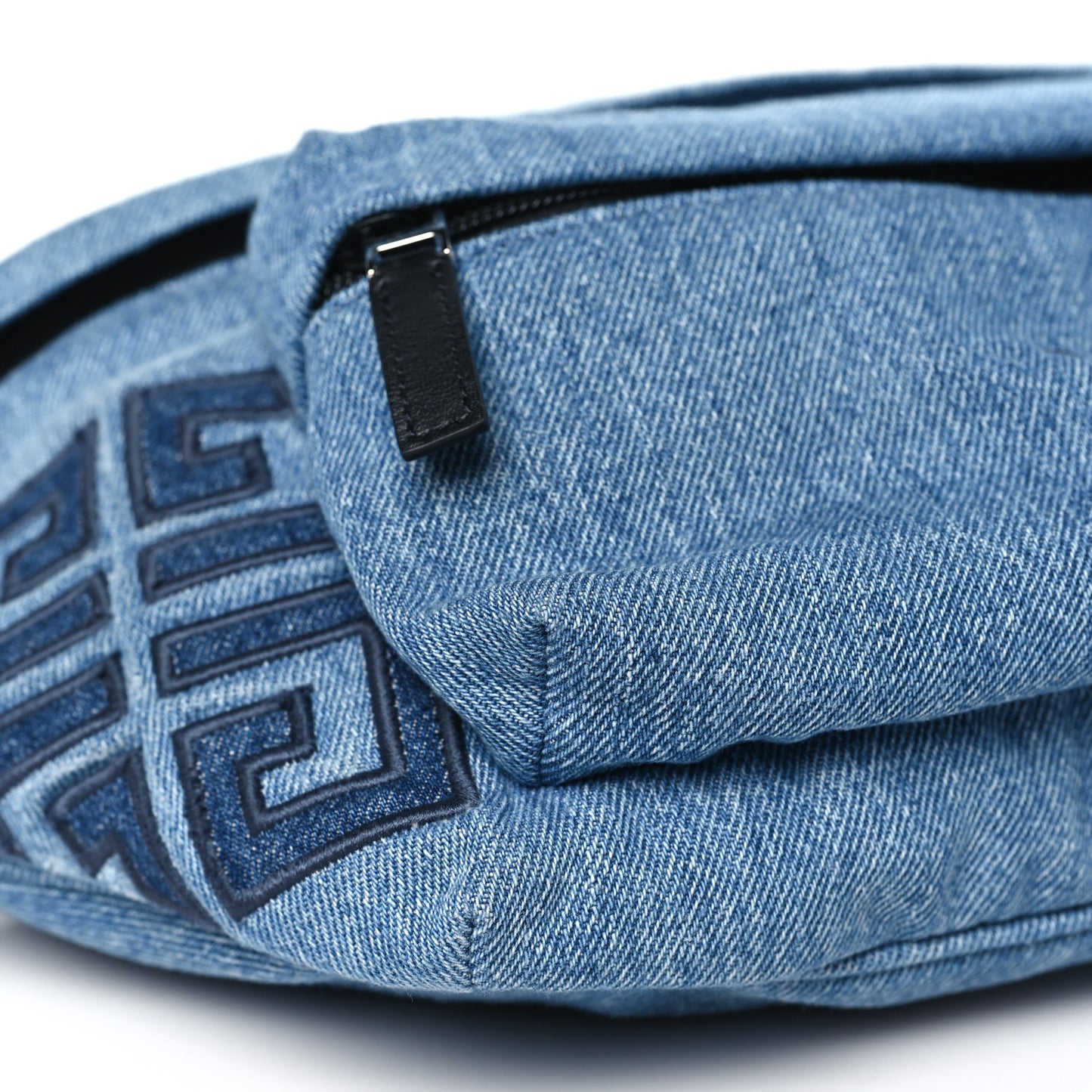 Essential U Denim Belt Bag Light Blue