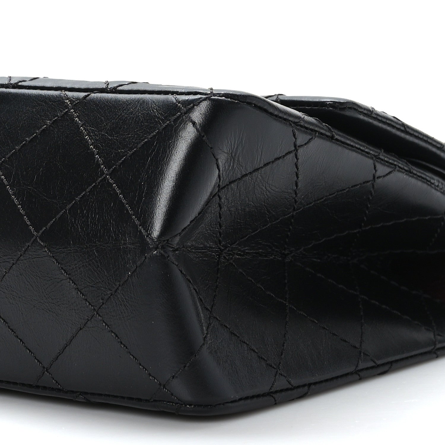 Chanel Aged Calfskin Quilted 2.55 Reissue 226 Flap Black 9 of 10
