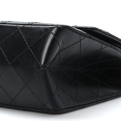 Chanel Aged Calfskin Quilted 2.55 Reissue 226 Flap Black 9 of 10