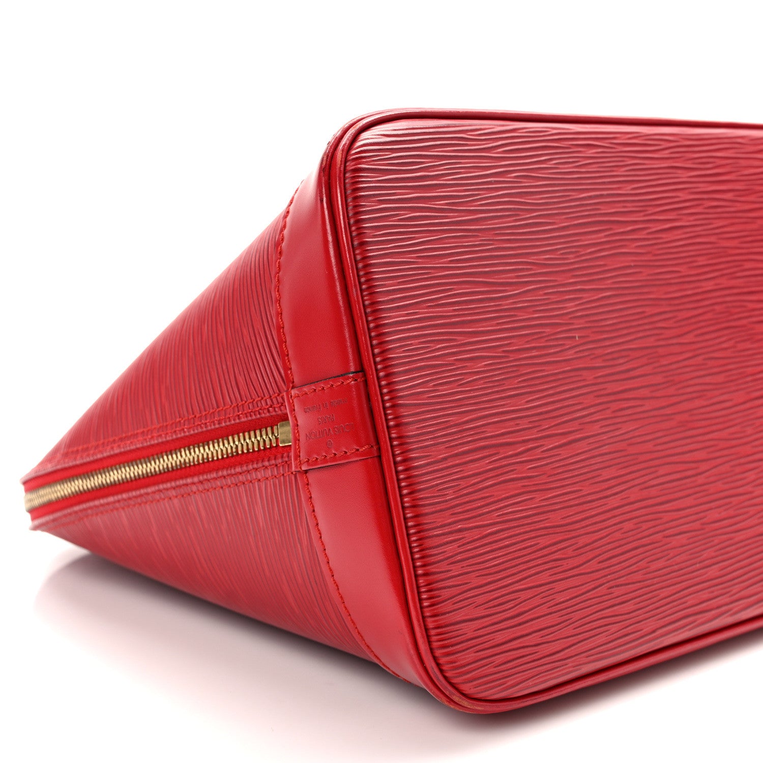 Louis Vuitton Epi Alma PM Castillan Red 8 of 13