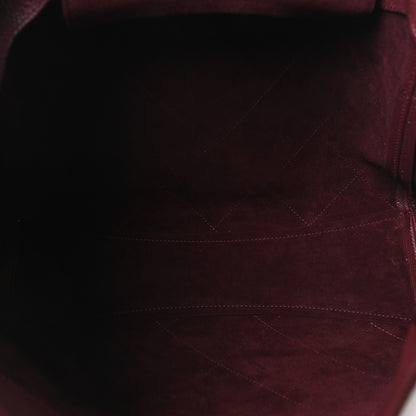 Chanel Grained Calfskin Large Shopping Bag Dark Burgundy 6 of 12