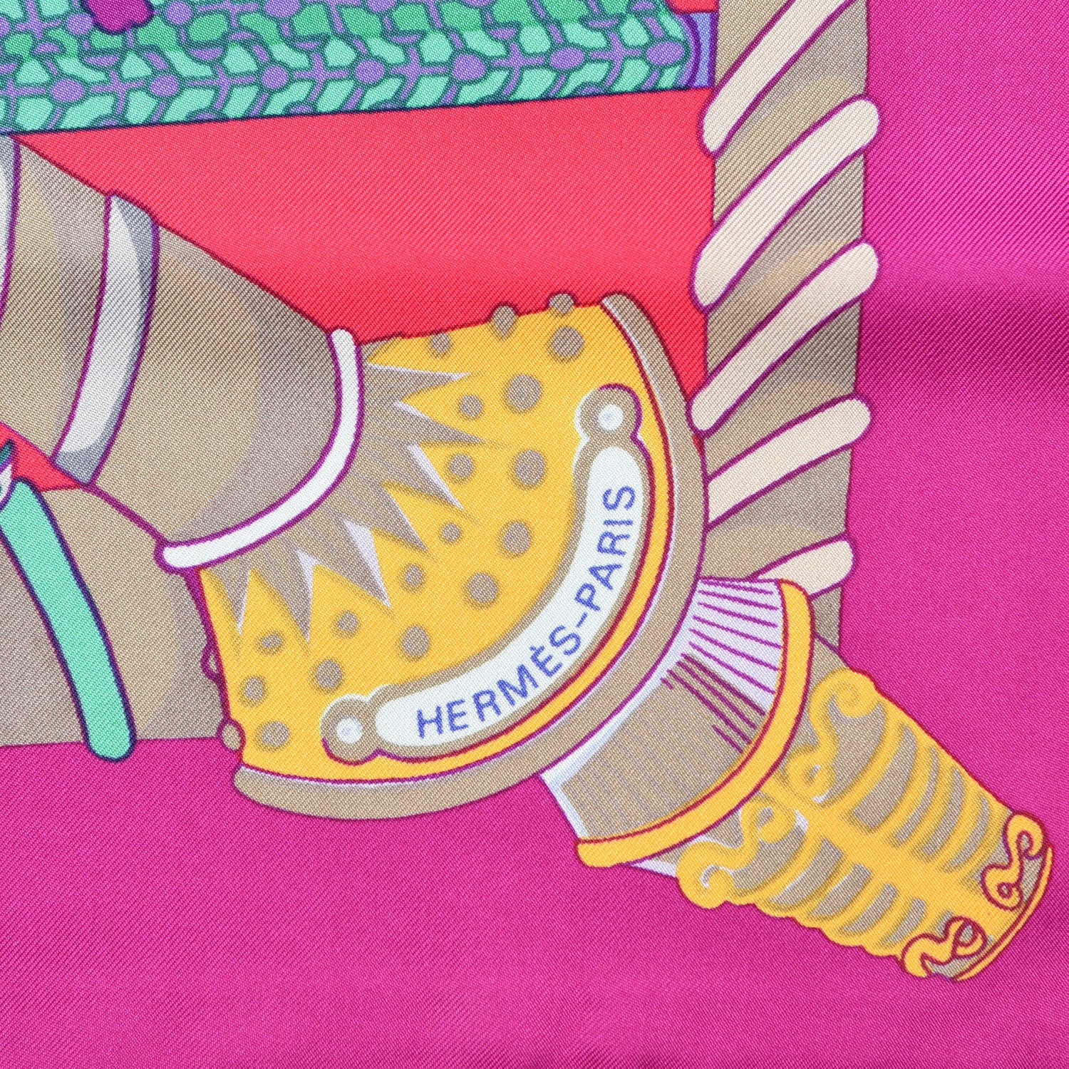 Hermes Silk Etendards et Bannieres Scarf 90 3 of 5