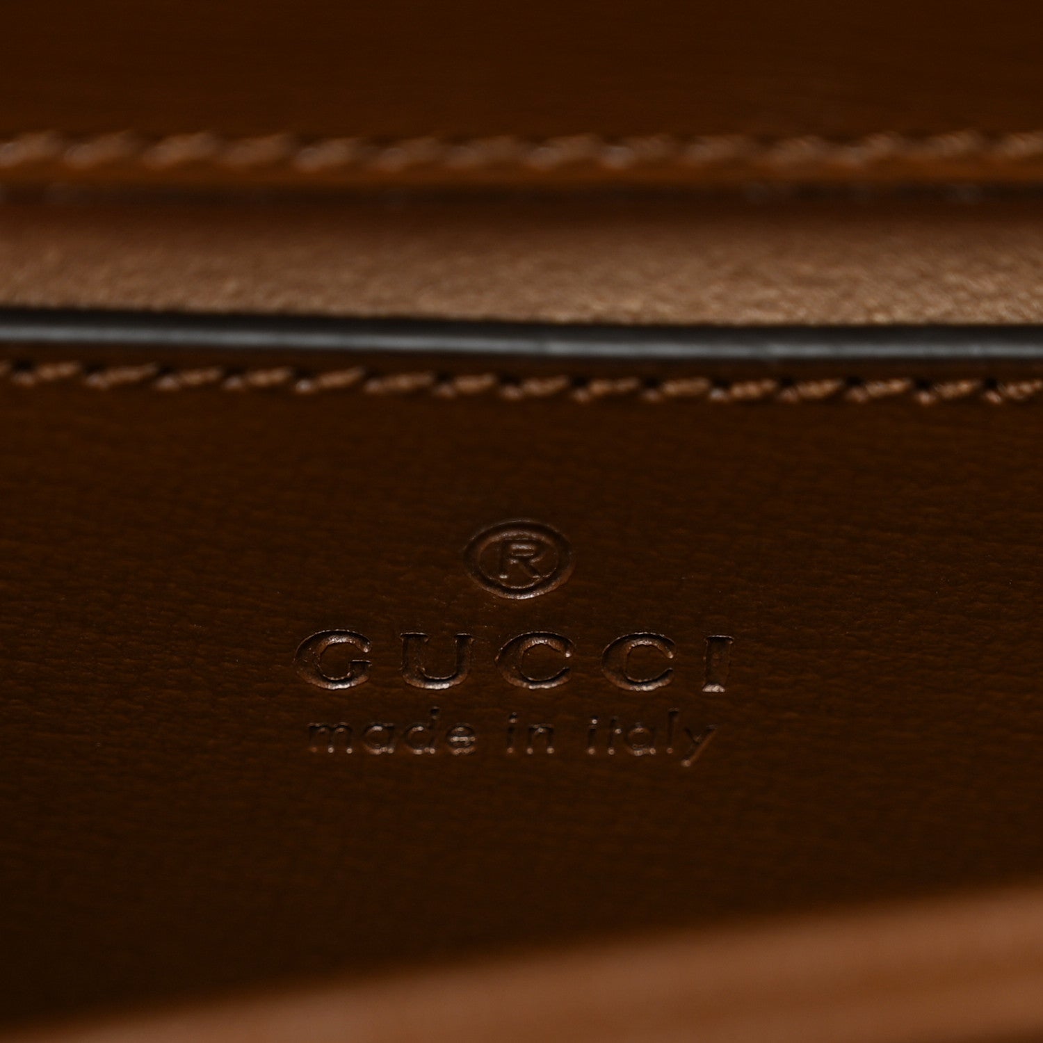 Gucci GG Supreme Monogram Azalea Calfskin Mini Horsebit 1955 Top Handle Flap Bag Beige Ebony Brown Sugar 7 of 9