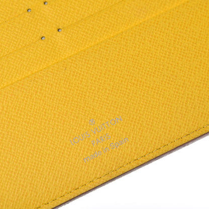 Louis Vuitton Monogram Multicolor Insolite Wallet White Citron 6 of 9