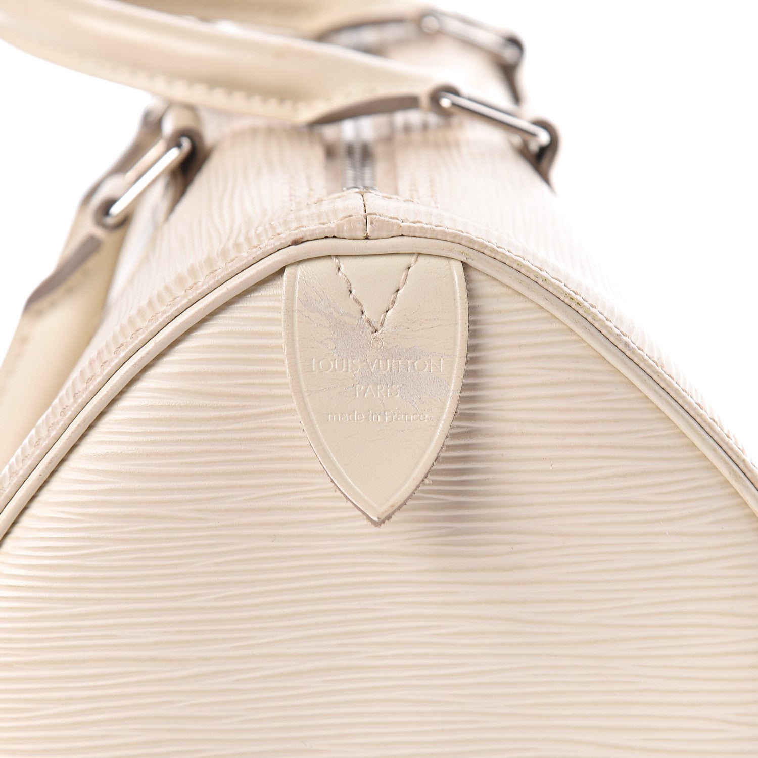 Louis Vuitton Epi Speedy 30 Ivory 5 of 24