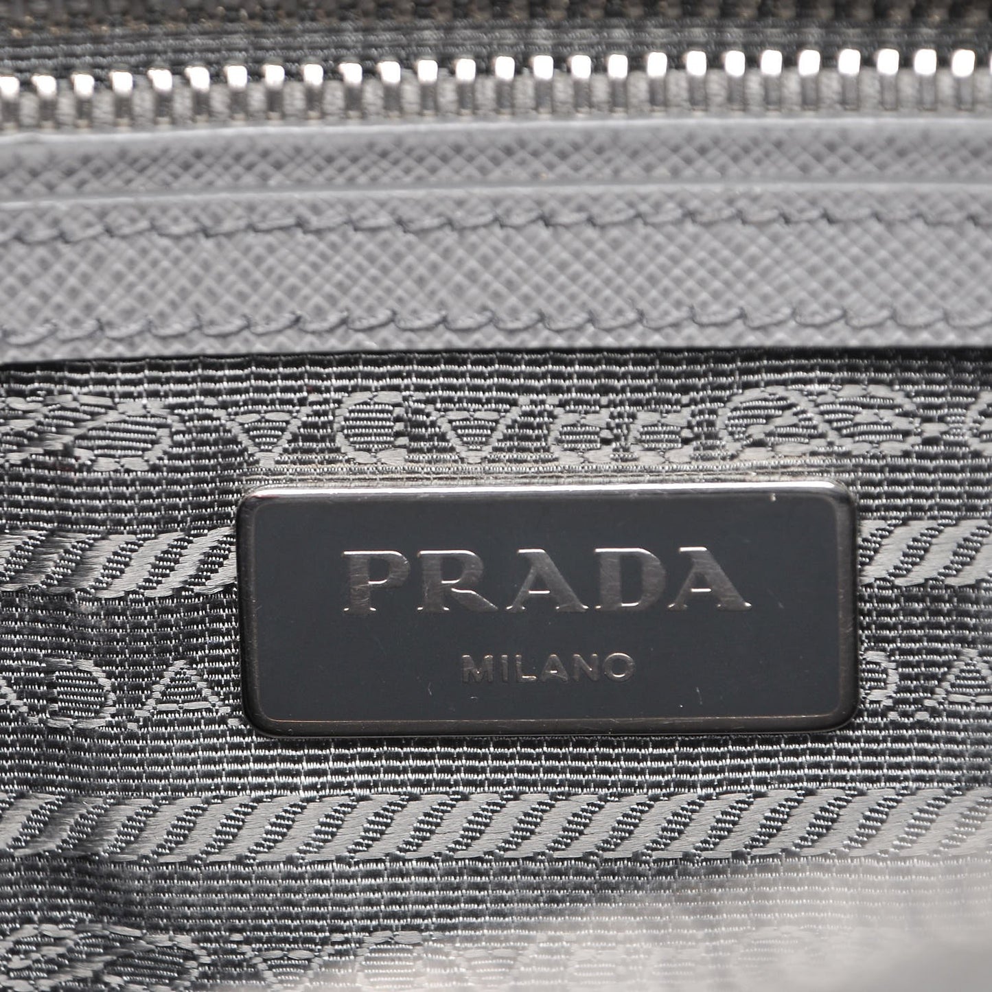 Saffiano Small Galleria Double Zip Tote Marmo