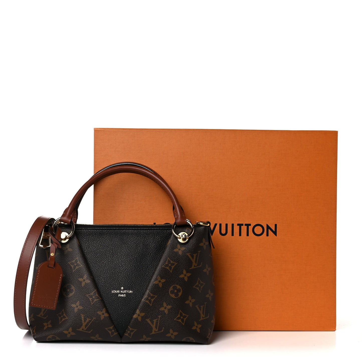Monogram V Tote BB Black