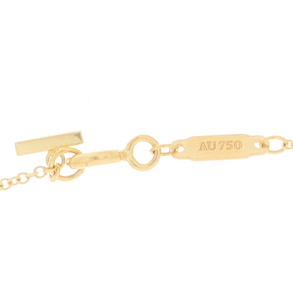 Tiffany 18K Yellow Gold Small T Smile Pendant Necklace 4 of 6