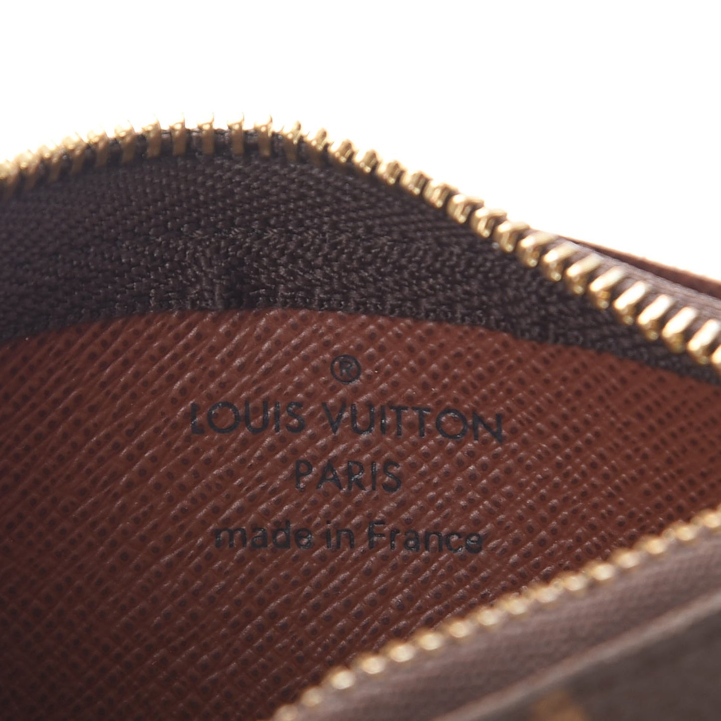 Monogram Key Pouch