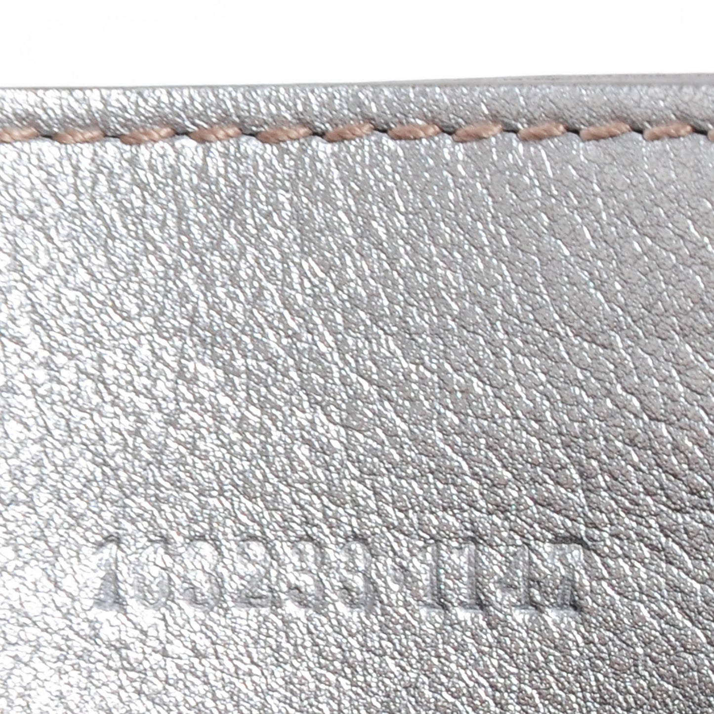 Guccissima Card Holder Silver