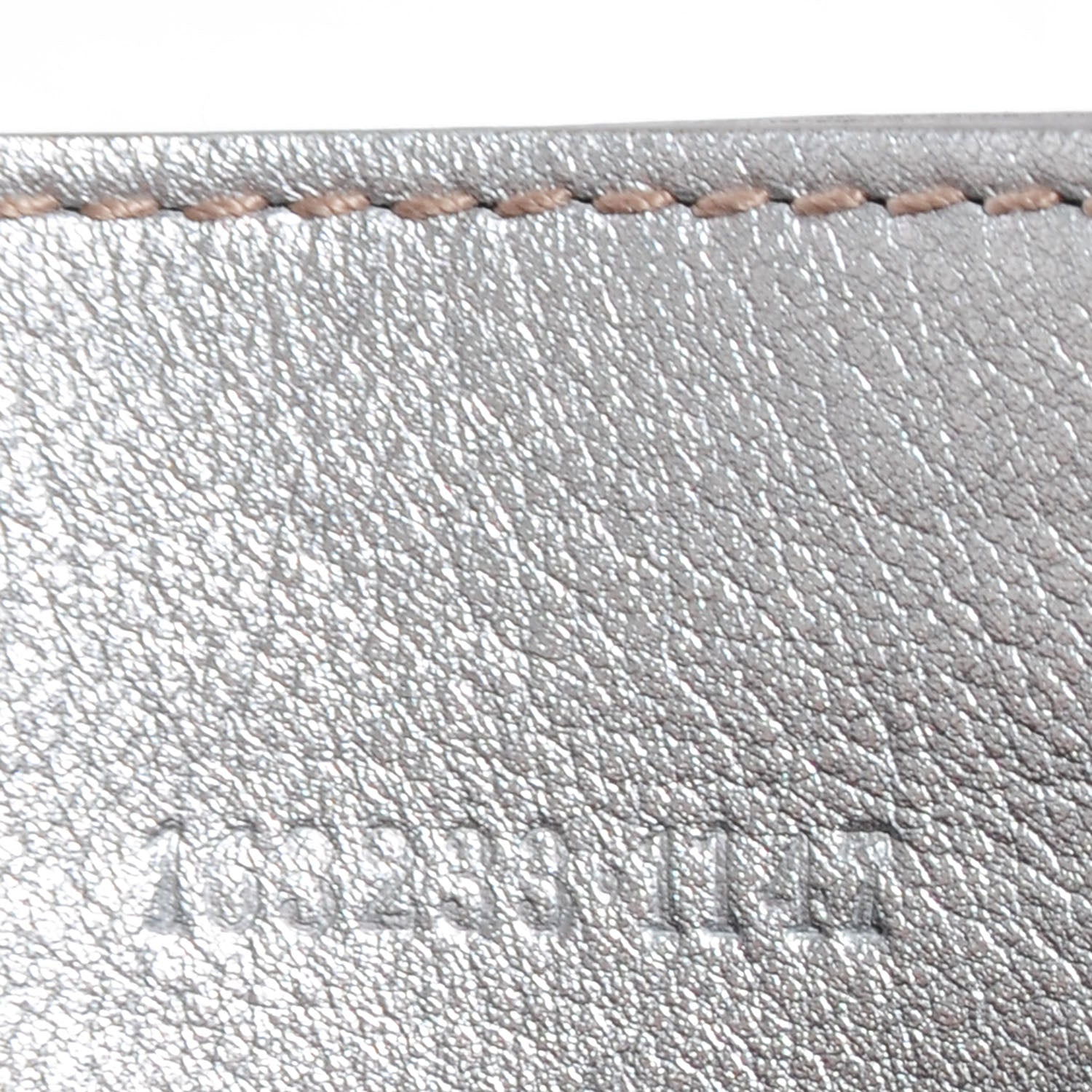 Gucci Guccissima Card Holder Silver 6 of 6