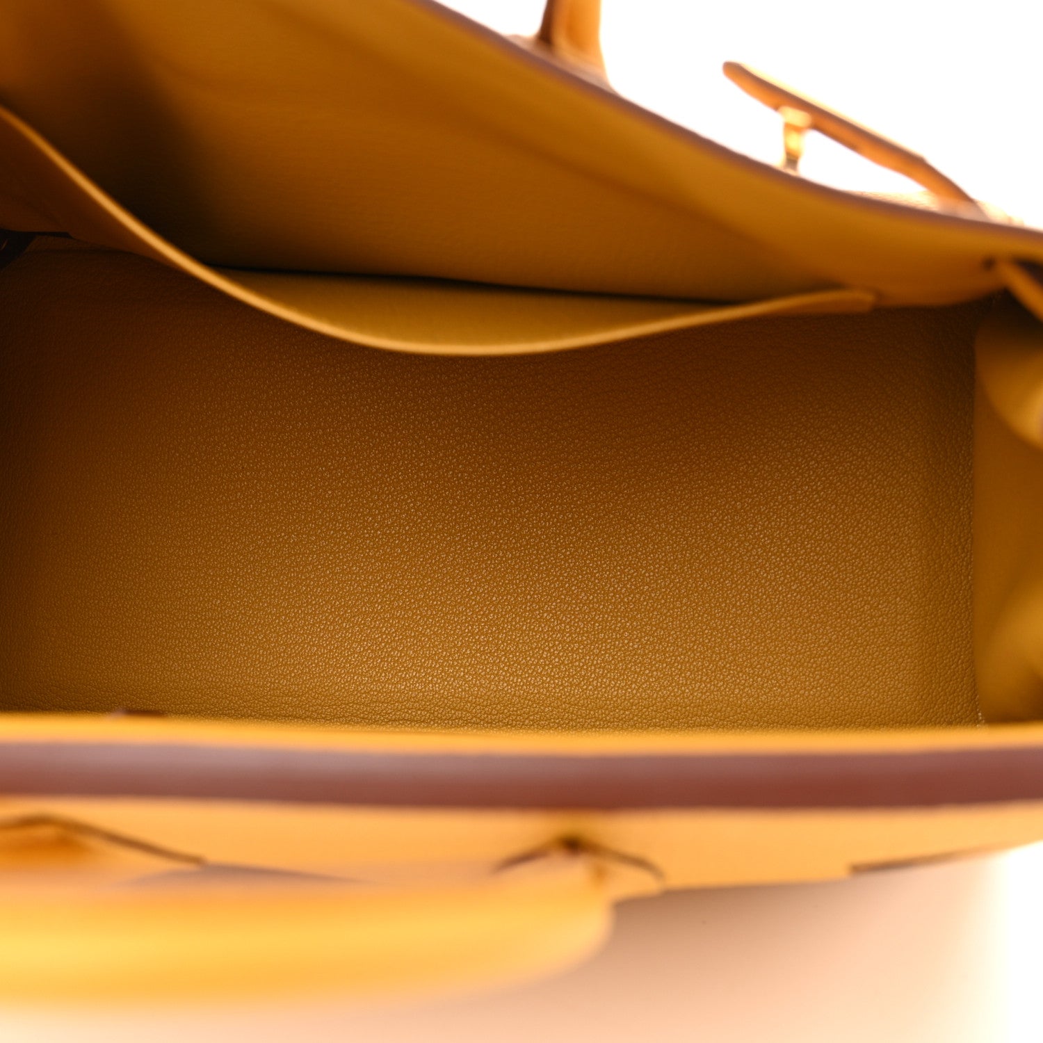 Hermes Togo Birkin 25 Jaune Ambre 5 of 11