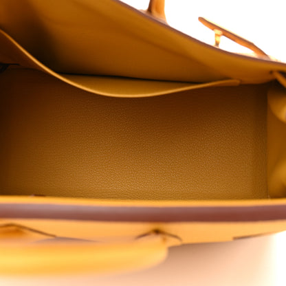 Hermes Togo Birkin 25 Jaune Ambre 5 of 11