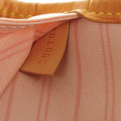 Louis Vuitton Damier Azur Neo Neverfull MM Rose Ballerine 9 of 9