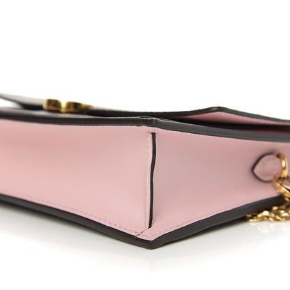 Louis Vuitton Monogram Flore Chain Wallet Rose Ballerine 7 of 9