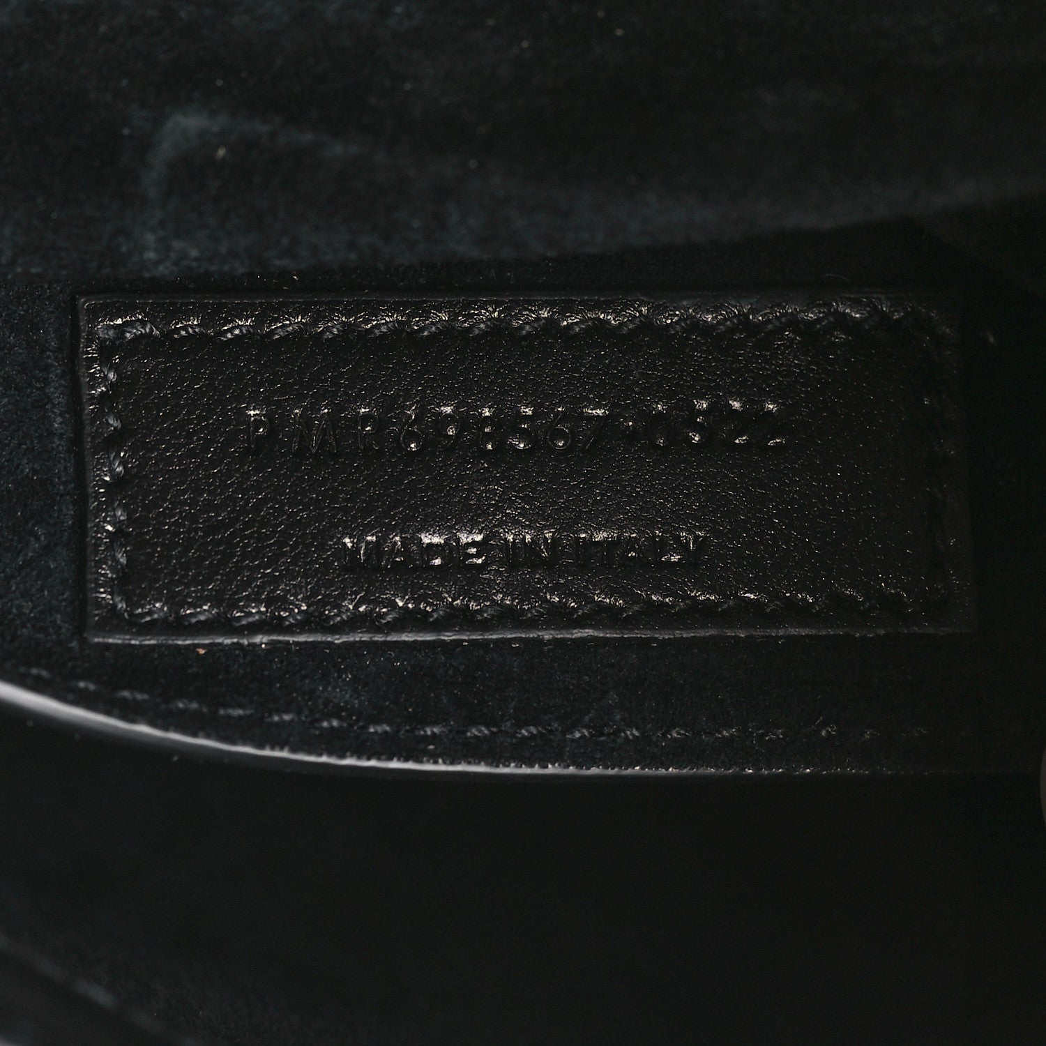 Saint Laurent Lambskin Quilted Le 57 Diamond Shoulder Bag Black 7 of 9