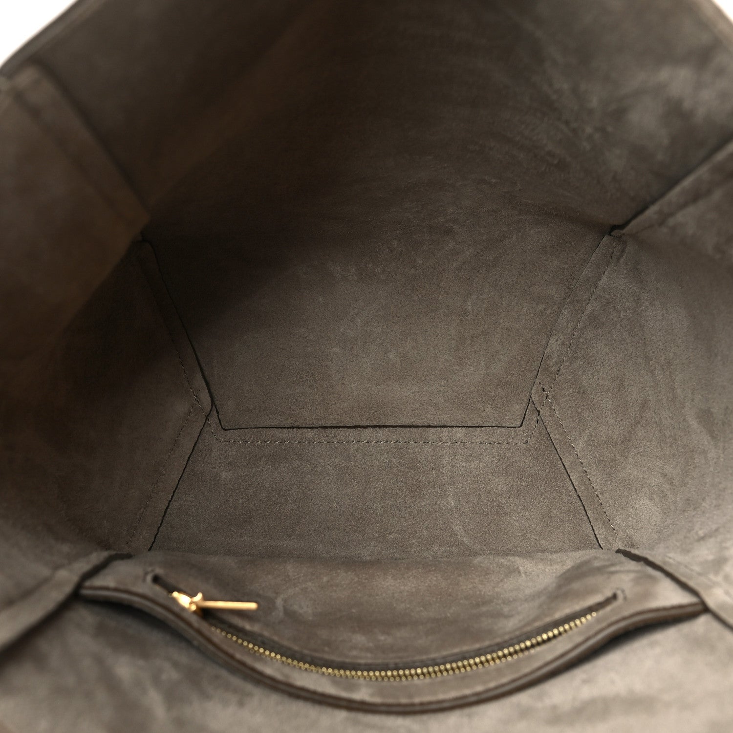 Celine Soft Grained Calfskin Small Sangle Bucket Bag Taupe 5 of 10