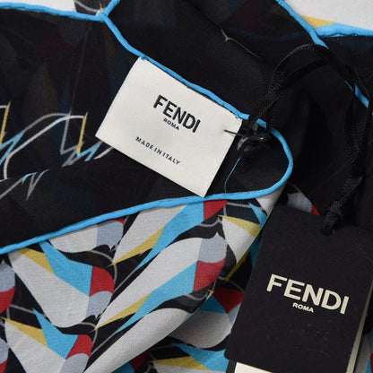 Fendi Silk QuTweet Stole Multicolor 6 of 6