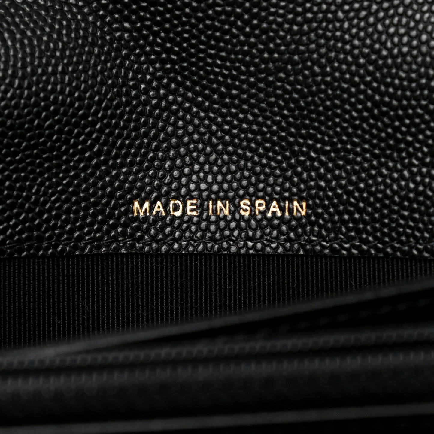 Caviar Quilted Long Boy Flap Wallet Black